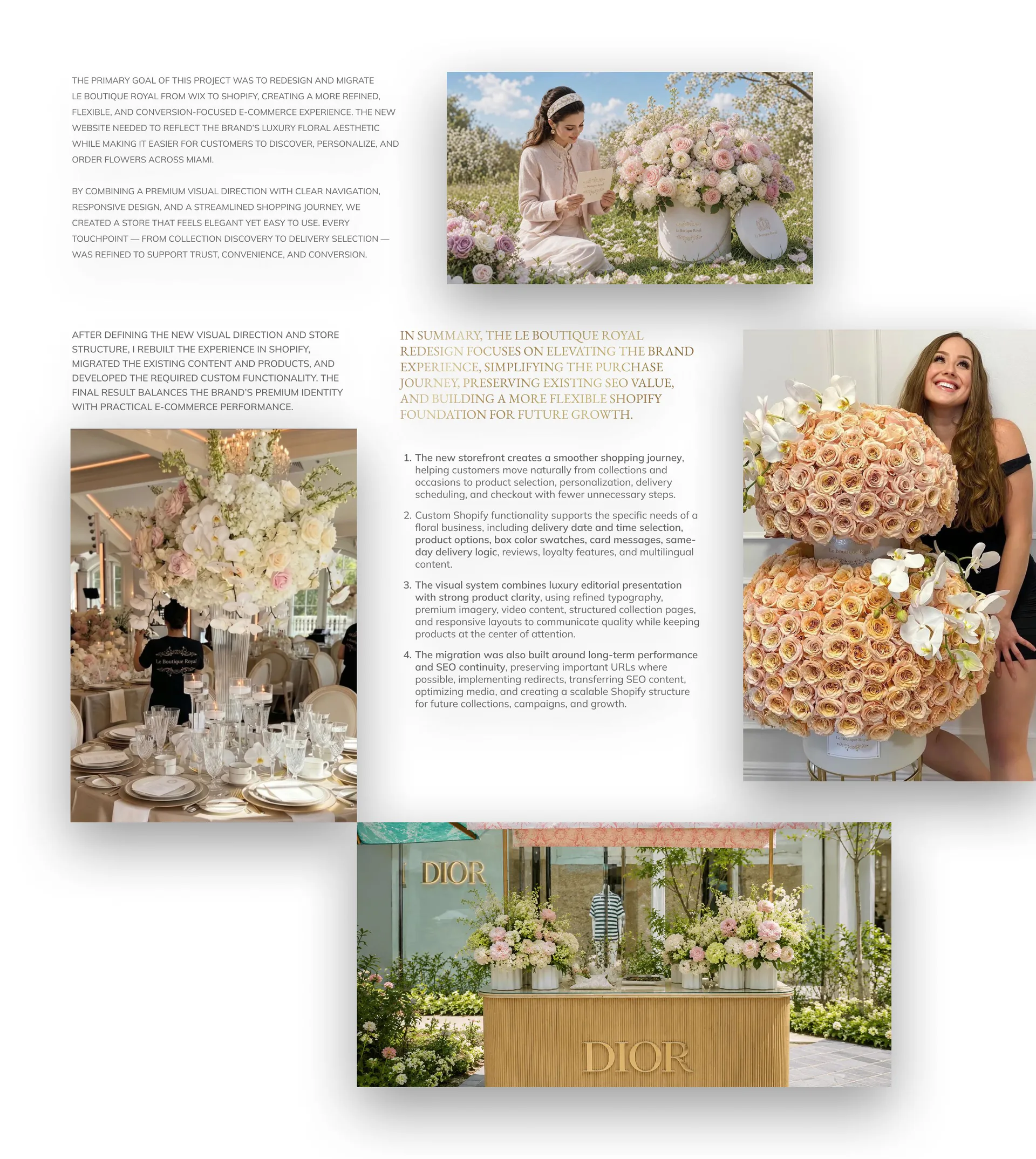 Le Boutique Royal: Let the occasion lead discovery