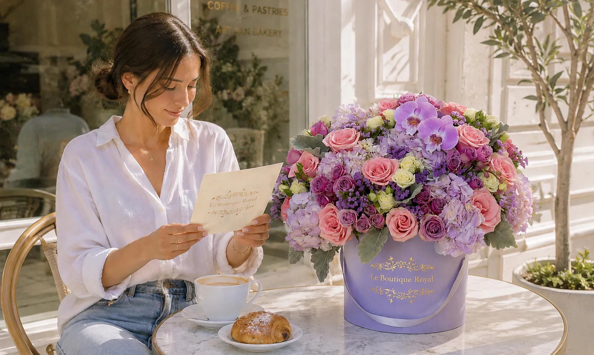 Le Boutique Royal: Bring delivery into the purchase decision