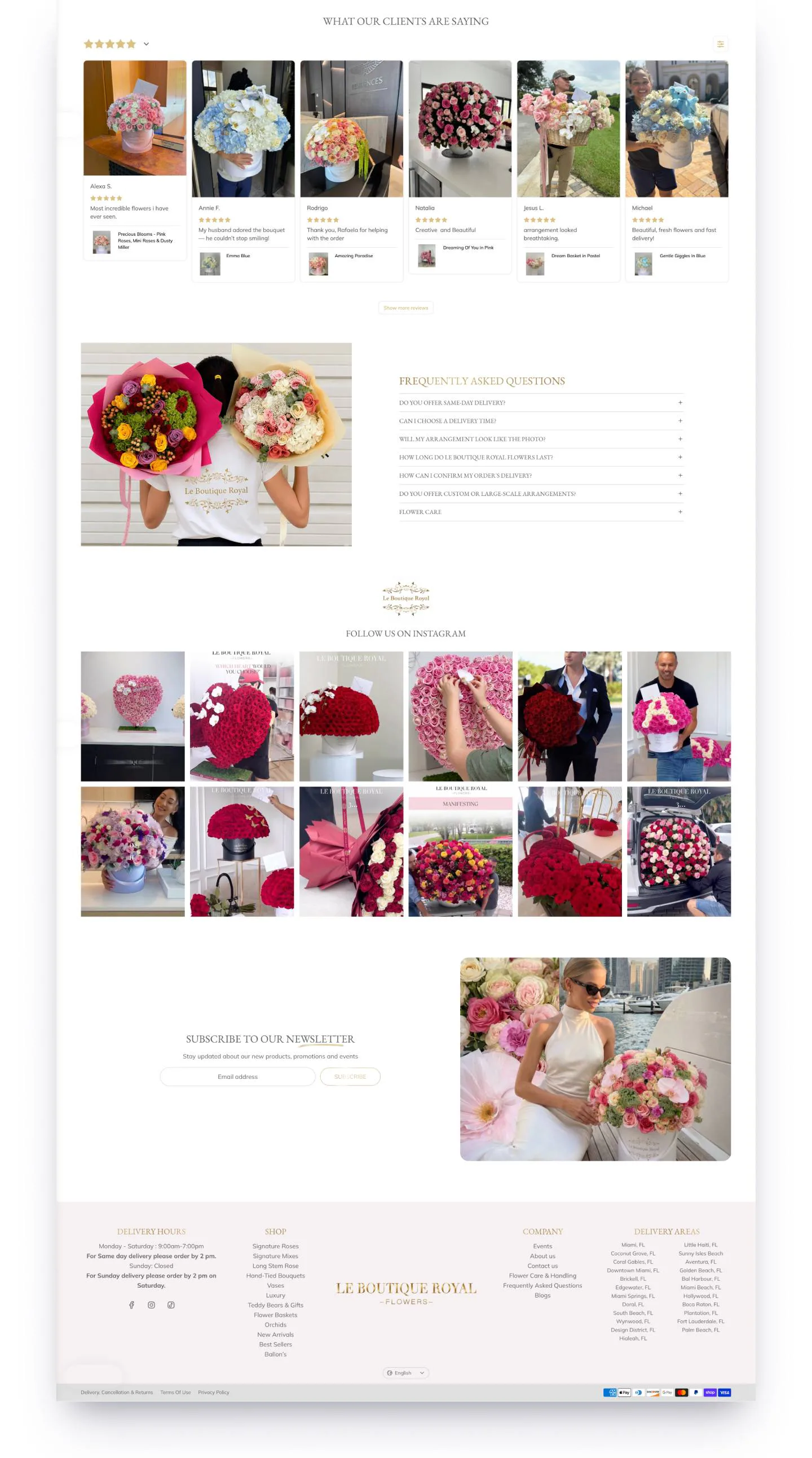 Le Boutique Royal project screen 4